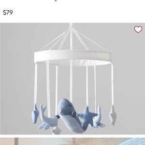 Pottery Barn Whale Mobile